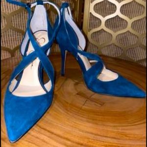 Jessica Simpson suede high heels size 7